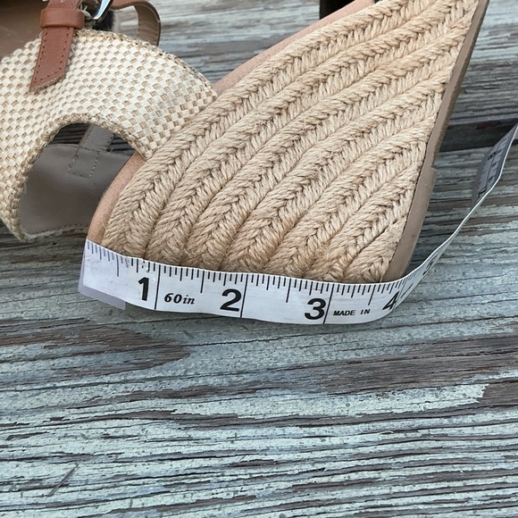 American Eagle Outfitters Black and Tan Espadrille Wedges - Picture 5 of 6